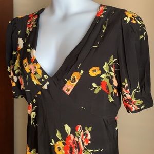 Free People floral dress size 12